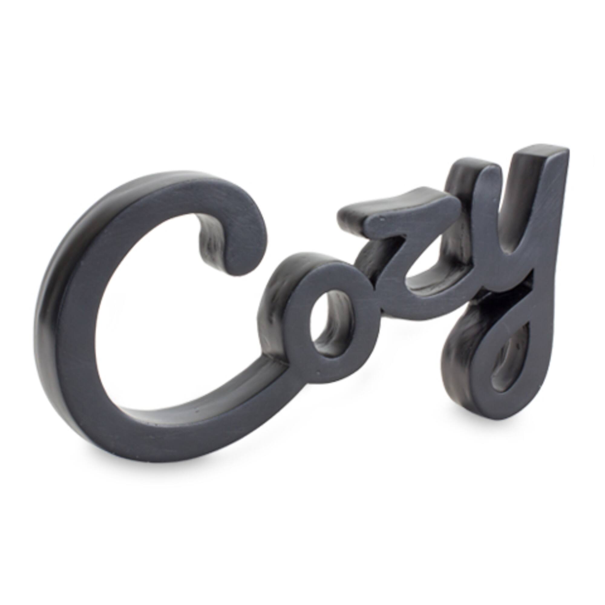Black Cozy & Live Simply Décor Set